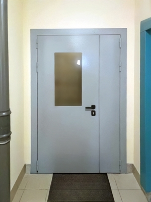 Тамбурная дверь с окном