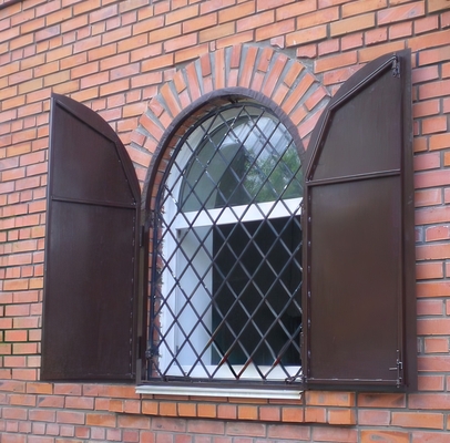 Ставни для арочного окна